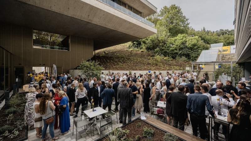 New opening of HABAU GROUP headquarters HAB1 in Perg © MW-Architekturfotografie